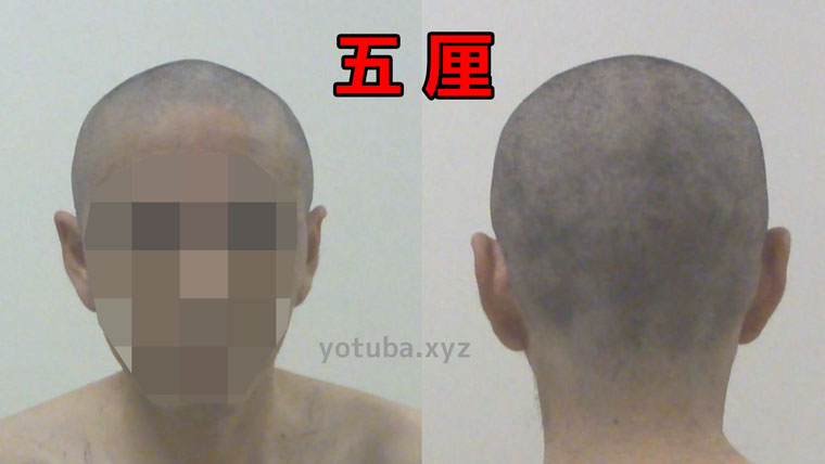 五厘刈り坊主あたま